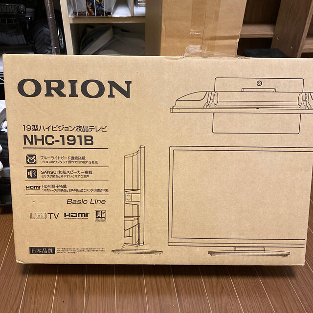 みみ　ORION 19型ハイビジョン液晶テレビ　NHC-191B