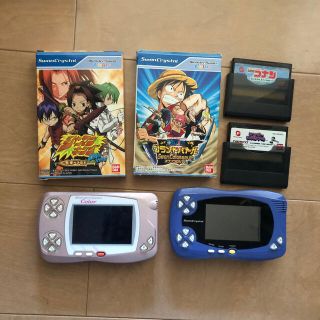 バンダイ(BANDAI)のワンダースワンとソフト(携帯用ゲーム機本体)