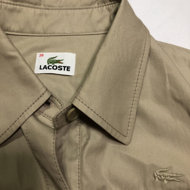 LACOSTE(ラコステ)のラコステ トレンチコート レディース M レディースのジャケット/アウター(トレンチコート)の商品写真