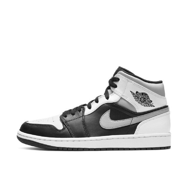 Air Jordan 1 Mid Shoe WHITE SHADOW 27cm