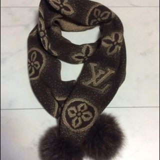 ヴィトン(LOUIS VUITTON) ラメ マフラー/ショール(レディース)の通販