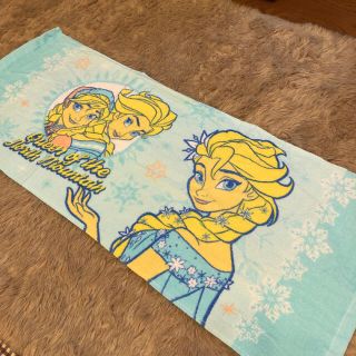 アナトユキノジョオウ(アナと雪の女王)の新品❤️未使用　アナと雪の女王フェイスタオル(タオル/バス用品)