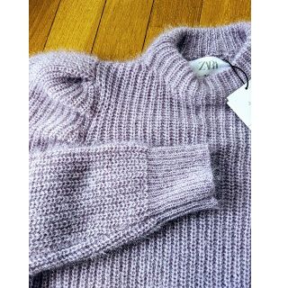 ザラキッズ(ZARA KIDS)のザラ★モヘアニット　サイズ11-12（152cm）大人着用可(ニット/セーター)