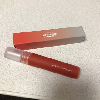 rom&nd SEE-THROUTH MATTE TINT(口紅)