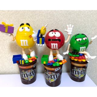 エムアンドエムアンドエムズ(m&m&m's)のm&ms ディスペンサー　3体セット(キャラクターグッズ)