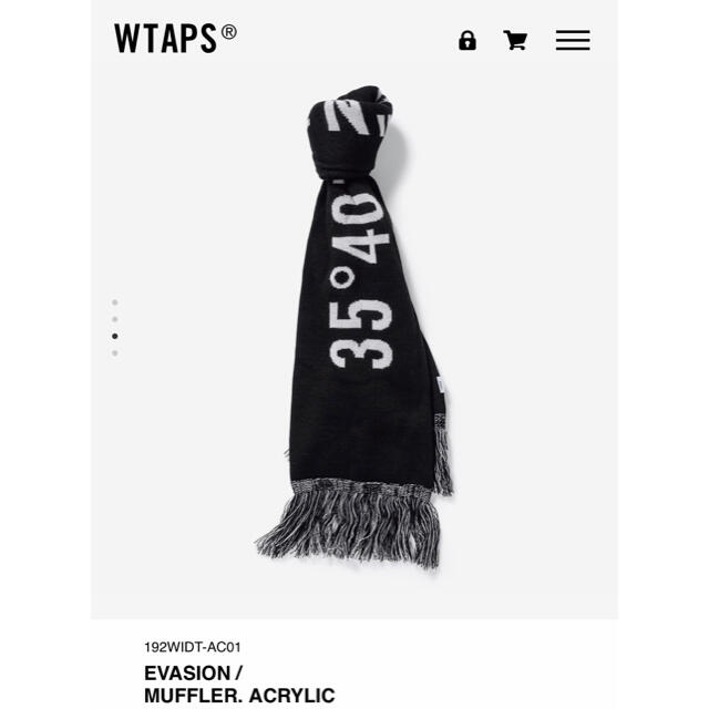 WTAPS 19AW EVASION/MUFFLER マフラー - マフラー