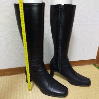 ランダ(RANDA)の【htsk様専用】ロングブーツ 23.5cm(ヒール6cm) 日本製(ブーツ)