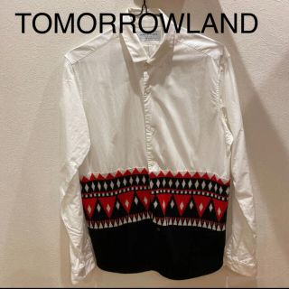 トゥモローランド(TOMORROWLAND)の美品☆トゥモローランド秋冬シャツ(シャツ)