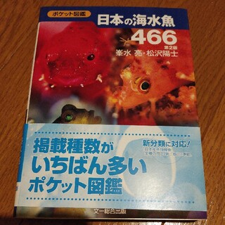 日本の海水魚４６６ ポケット図鑑 第２版(趣味/スポーツ/実用)