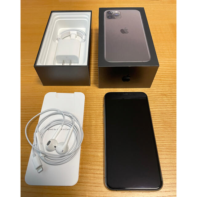 【即納&大特価】  スペースグレイ Pro 11 iPhone - iPhone 256GB 美品 SIMフリー スマートフォン本体