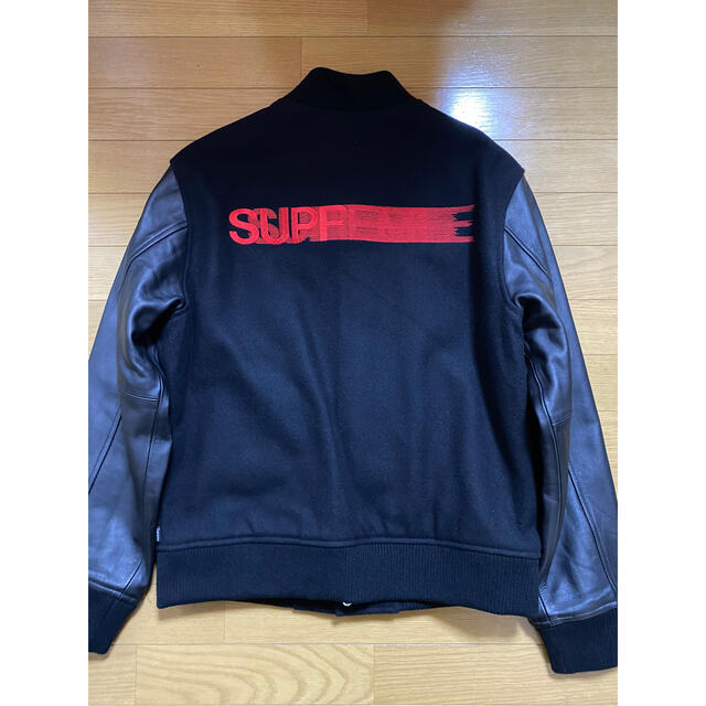 18aw Supreme Motion Logo Varsity Jacket