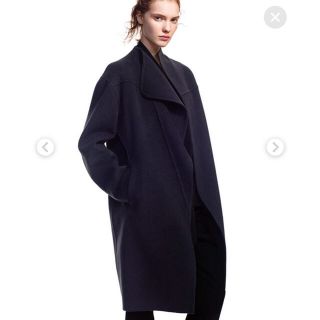 ユニクロ(UNIQLO)の新品未使用　UNIQLO +J カシミアブレンドノーカラーコート(ロングコート)