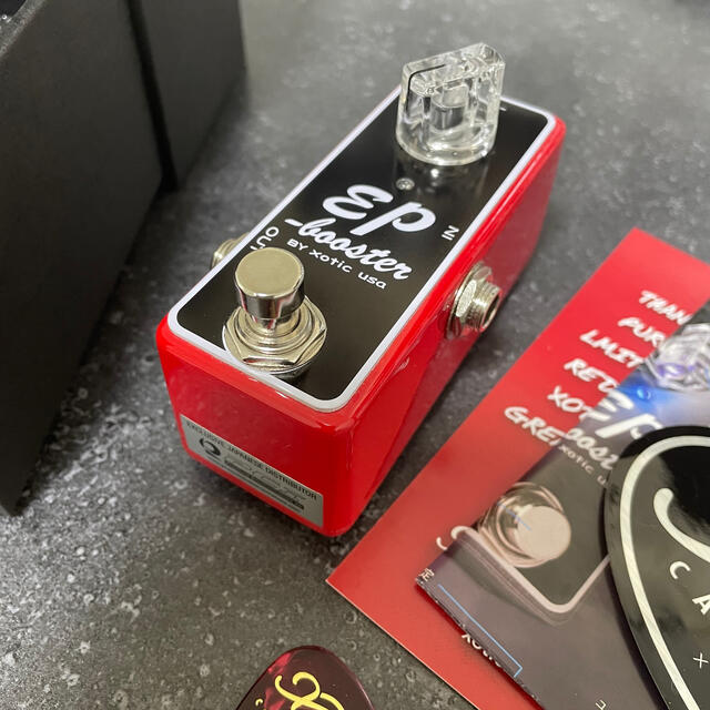 【美品】Xotic EP booster Red【希少な限定色】