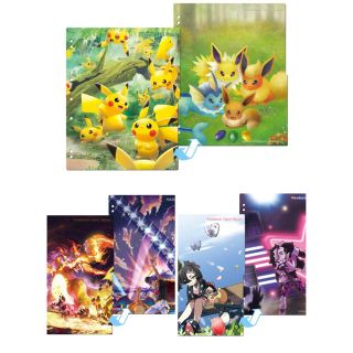 ポケモン(ポケモン)のポケモンカード インデックスシート 3枚セット　ピカチュウ マリィ ダンテ(キャラクターグッズ)