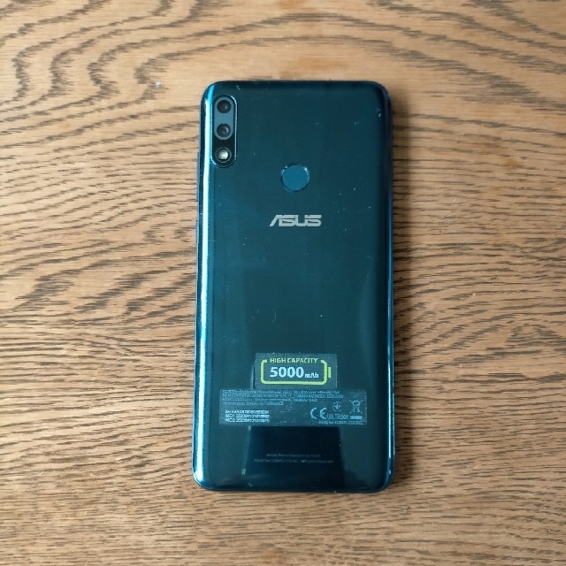 ASUS(エイスース)のZenfone Max pro M2 スマホ/家電/カメラのスマートフォン/携帯電話(スマートフォン本体)の商品写真