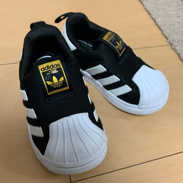 adidas(アディダス)のadidas スーパースター　スリッポン　サイズ12cm キッズ/ベビー/マタニティのベビー靴/シューズ(~14cm)(スニーカー)の商品写真