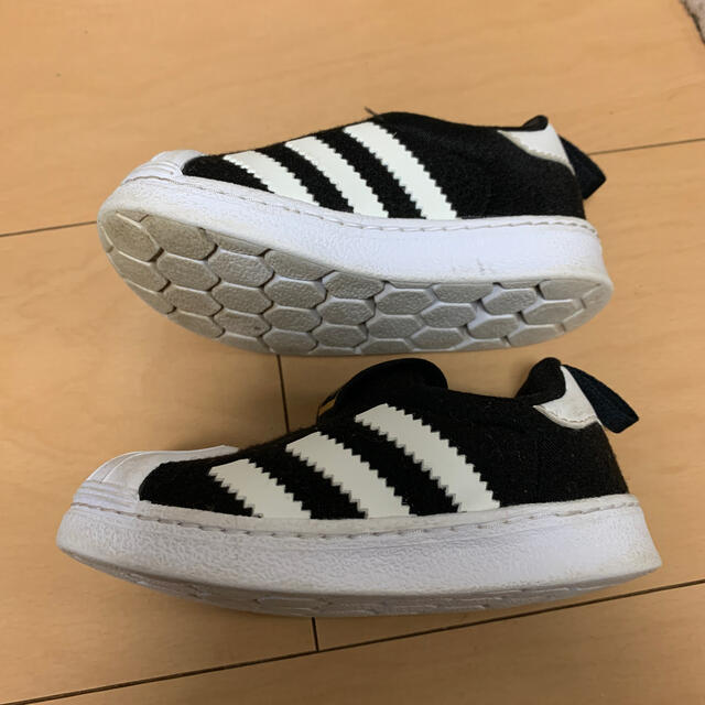 adidas(アディダス)のadidas スーパースター　スリッポン　サイズ12cm キッズ/ベビー/マタニティのベビー靴/シューズ(~14cm)(スニーカー)の商品写真