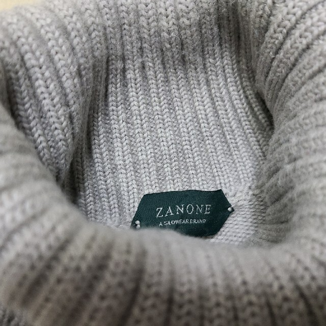 ZANONE - ZANONE 5ゲージ タートルネックニット ザノーネの通販 by