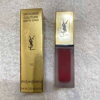 イヴサンローランボーテ(Yves Saint Laurent Beaute)のイヴ・サンローラン　タトワージュクチュールNo.10((最終お値下げ))(リップグロス)