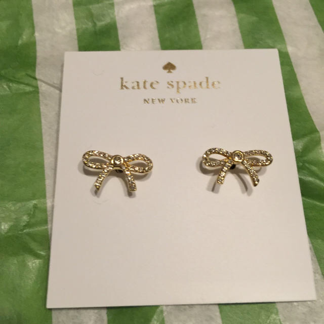 kate spade new york(ケイトスペードニューヨーク)の【お値下げ】新品☆kate spade ピアス レディースのアクセサリー(ピアス)の商品写真