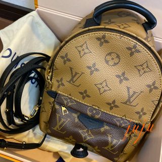 ルイヴィトン(LOUIS VUITTON)の大変美品ルイヴィトン　パームスプリングス バックパック MINI(リュック/バックパック)