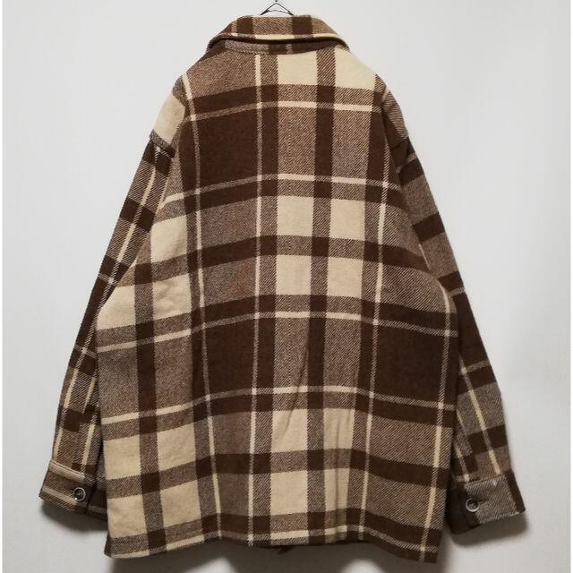 WOOLRICH(ウールリッチ)の504 80年代 WOOLRich USA L マッキーノジャケット チェック メンズのジャケット/アウター(カバーオール)の商品写真