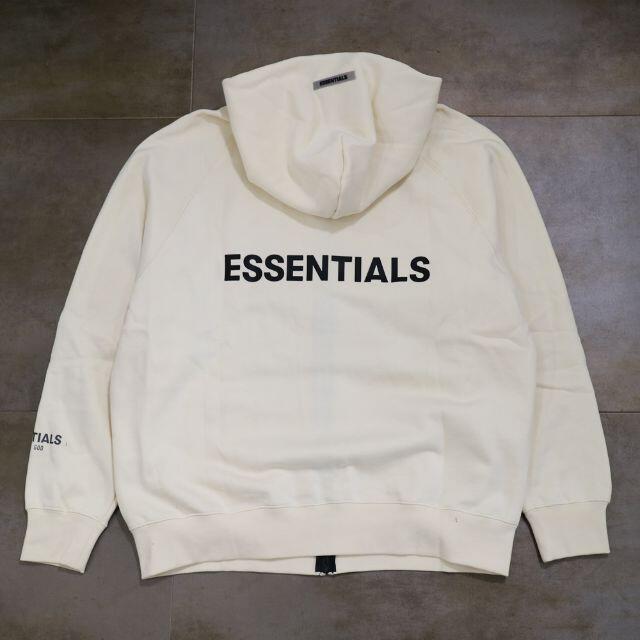 新品☆国内発送☆「FOG」 Essentials バックロゴ フルジップ フード