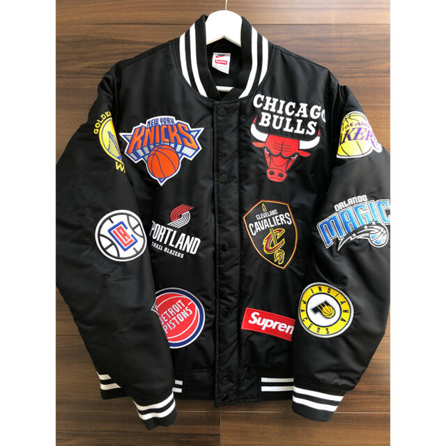 SUPREME×NBA×NIKE SATIN WARM-UP JACKET