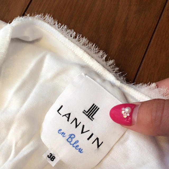 LANVIN en Bleu(ランバンオンブルー)のLANVINenBleu♡ レディースのトップス(シャツ/ブラウス(半袖/袖なし))の商品写真