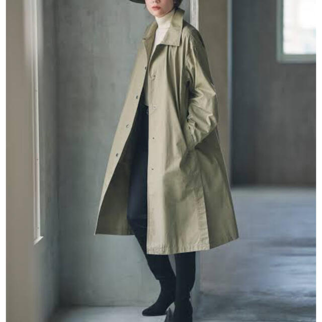 UNIQLO ライトロングコート　Olive