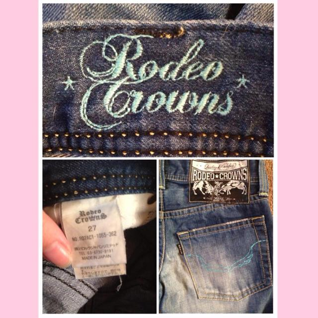 RODEO CROWNS(ロデオクラウンズ)のロデオ☆パンツ レディースのパンツ(デニム/ジーンズ)の商品写真