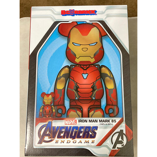 BE@RBRICK IRON MAN MARK 85 100% & 400％