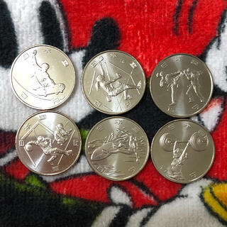【2296】東京2020オリンピック・パラリンピック100円記念硬貨2次発行6種(貨幣)