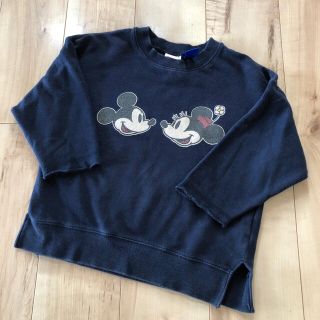 チャンピオン(Champion)のみぃさま　　　　チャンピオン　ミッキー&ミニー　スウェット　120(Tシャツ/カットソー)