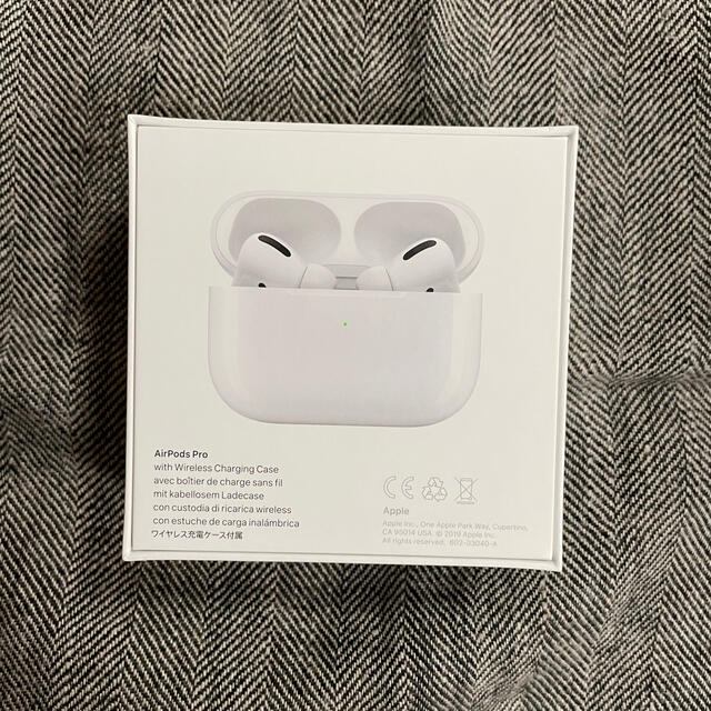 Apple(アップル)の【タイムセール】開封済未使用国内正規品 Apple Air Pods Pro スマホ/家電/カメラのオーディオ機器(ヘッドフォン/イヤフォン)の商品写真