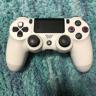 プレイステーション4(PlayStation4)のPS4 コントローラー　DUALSHOCK 4 白(その他)