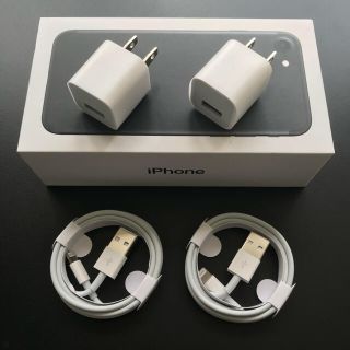 アイフォーン(iPhone)のiPhone 充電器　充電ケーブル　コード　lightning cable(バッテリー/充電器)