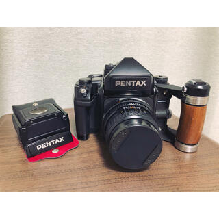 ペンタックス(PENTAX)のkiki-キホウさん専用Pentax ペンタックス67ii ABランクアクセサリ(フィルムカメラ)