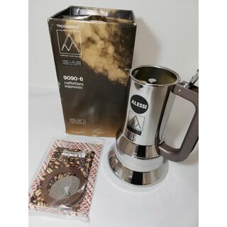 アレッシィ(ALESSI)のALESSI アレッシィ エスプレッソコーヒーメーカー 6カップ用 9090/6(調理道具/製菓道具)