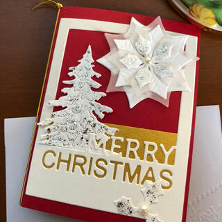 メッセージカード　クリスマスカードとミニ封筒(カード/レター/ラッピング)