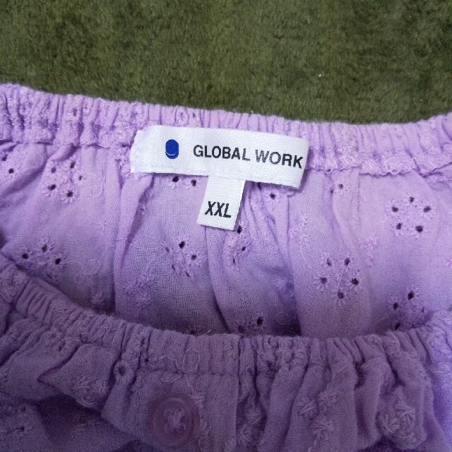 GLOBAL WORK(グローバルワーク)のGLOBAL WORK トップス 130 キッズ/ベビー/マタニティのキッズ服女の子用(90cm~)(Tシャツ/カットソー)の商品写真