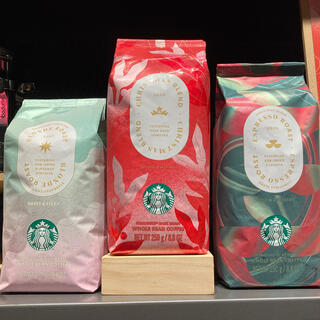 スターバックスコーヒー(Starbucks Coffee)のスターバックス ホリデー クリスマス限定コーヒー豆3種 クリスマスブレンド(コーヒー)