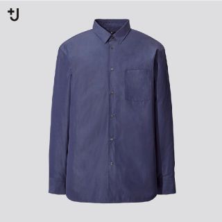 ユニクロ(UNIQLO)のユニクロ　スーピマコットンレギュラーフィットシャツ　Ｍサイズ(シャツ)