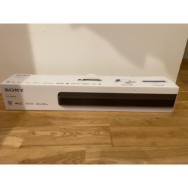オビワン様専用 未使用/保証書つき】SONYサウンドバーHT-X8500 オビワン様専用 未使用/保証書つき】SONYサウンドバーHT-X8500