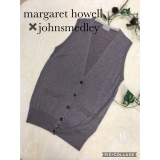 マーガレットハウエル(MARGARET HOWELL)の☆専用です☆ マーガレットハウエル✖️ジョンスメドレー　ニットベスト(ベスト/ジレ)