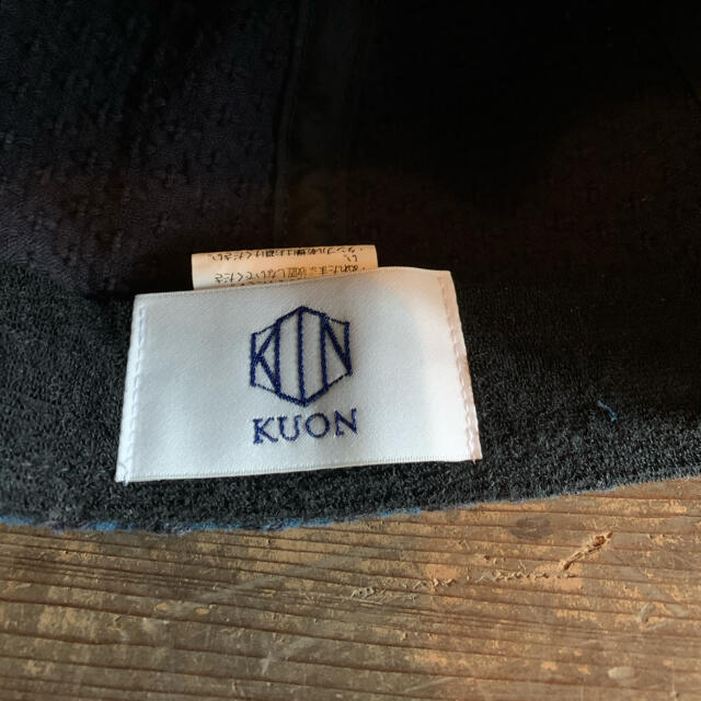 値下げ！ KUON クオン キャップ 帽子 刺し子十字 ベースボールキャップ メンズの帽子(キャップ)の商品写真