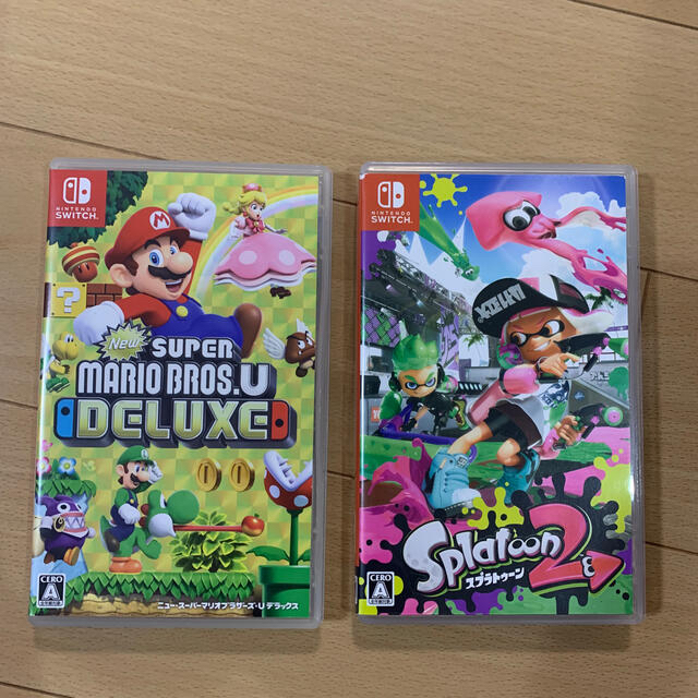 New スーパーマリオブラザーズ スプラトゥーン2 セットSwitch