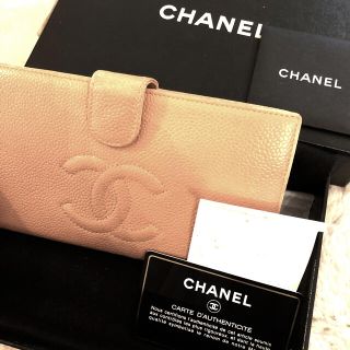 シャネル(CHANEL)の外観超美品 CHANEL財布 ベージュ 希少 ヴィンテージ(財布)