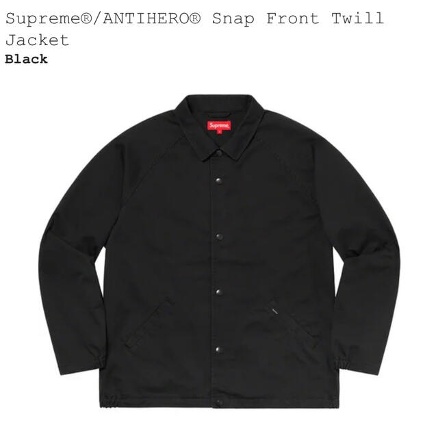 Supreme(シュプリーム)のSupreme ANTIHEROSnapFrontTwillJacket/M  メンズのジャケット/アウター(ブルゾン)の商品写真