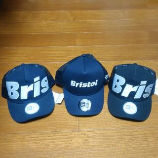 エフシーアールビー(F.C.R.B.)のFCRB 16AW NEW ERA BIG LOGO MESH CAP(キャップ)